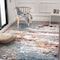 World Rug Gallery Distressed Abstract Watercolor Area Rug 3'3''x 5' Multi 928MULTI3X5 - alternate 2